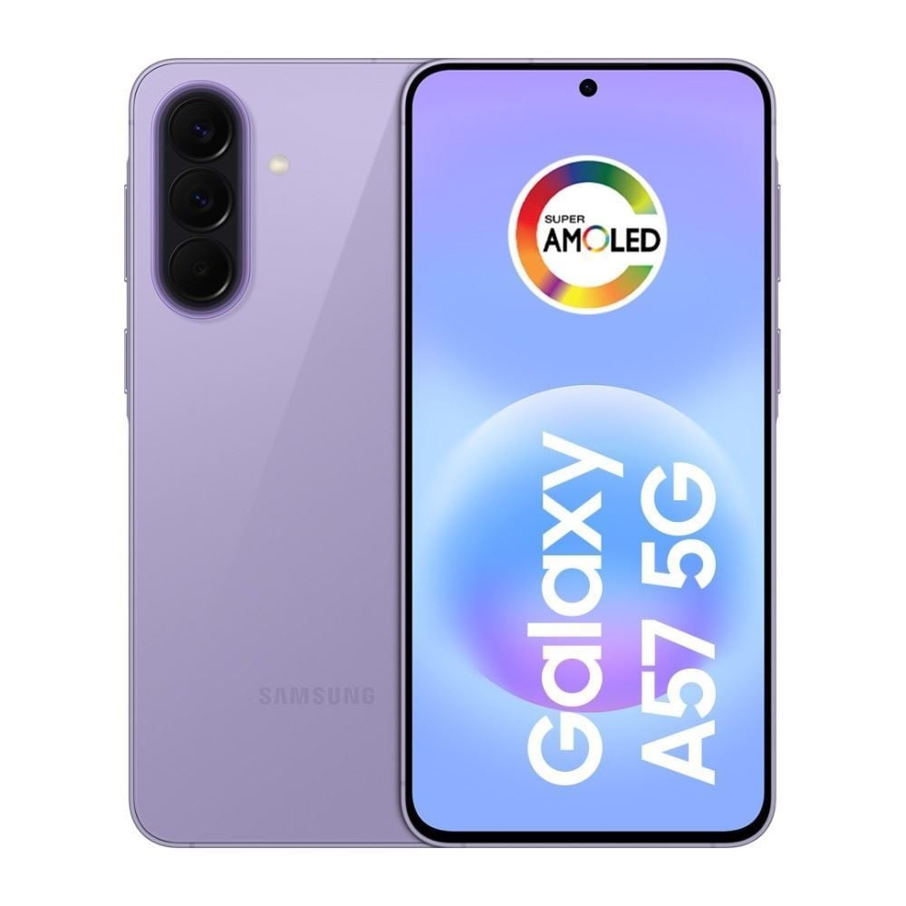 Celular Samsung Galaxy A57 5G 256Gb 8Gb Ram Recursos Ai Câmera 50Mp - Lilás