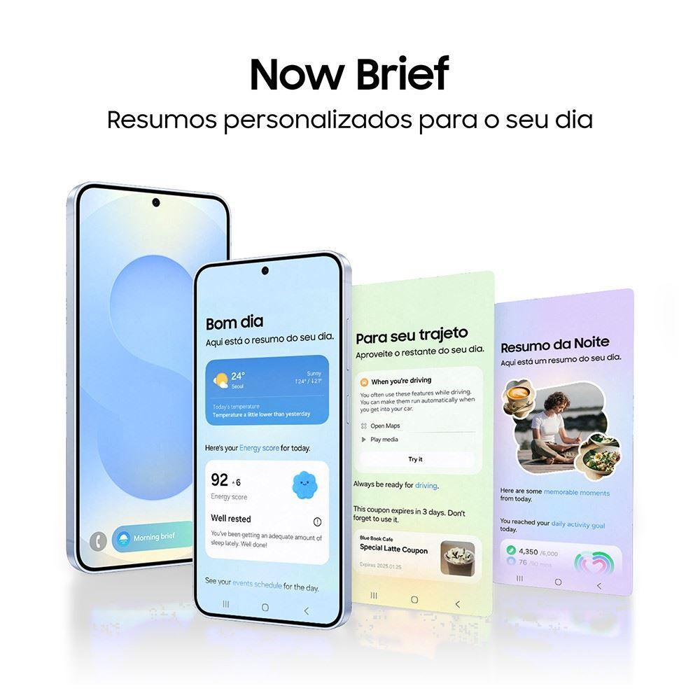 Celular Samsung Galaxy S25 5G 256Gb 12Gb Câmera Tripla - Azul Escuro