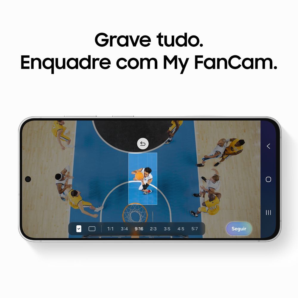 Celular Samsung Galaxy S26 Fe 5G 128Gb 8Gb Câmera Tripla - AZUL COBALTO