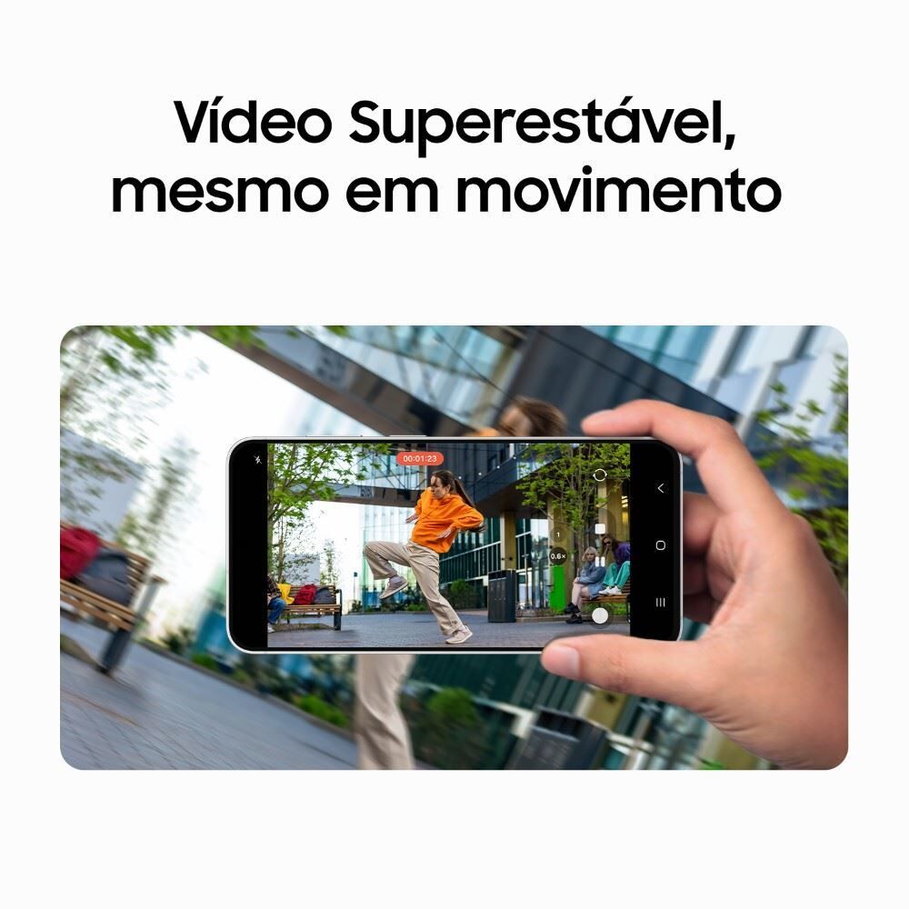 Celular Samsung Galaxy S26 Fe 5G 128Gb 8Gb Câmera Tripla - Grafite