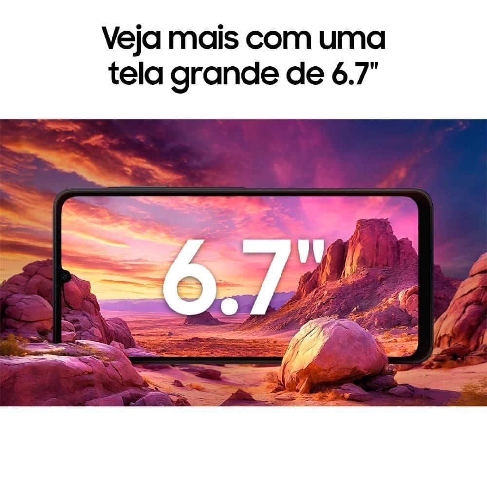 Celular Smartphone Galaxy A06 4G Octa Core 4Gb Ram 128Gb - Verde