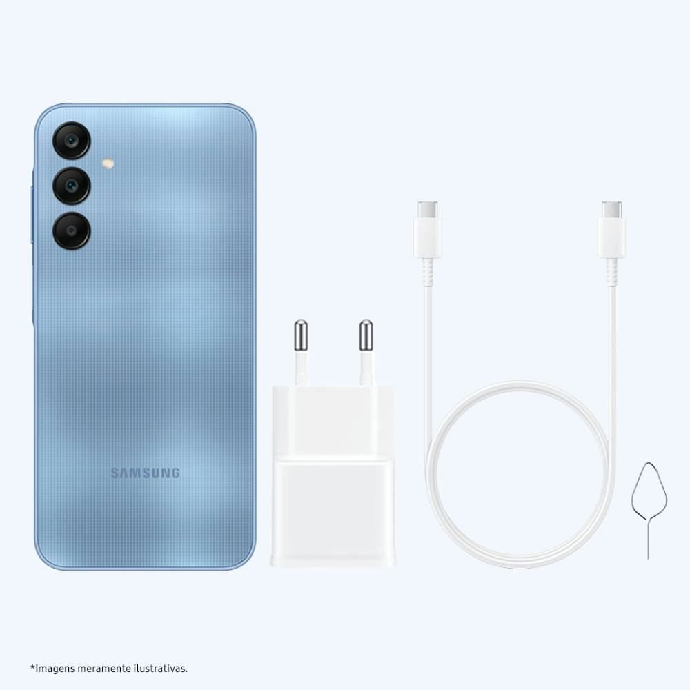 Celular Smartphone Galaxy A25 5G Octacore 8Gb Ram 256Gb - Azul