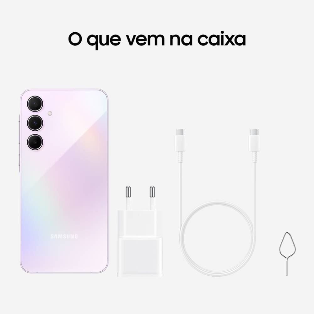 Celular Smartphone Galaxy A55 5G Octacore 8Gb Ram 256Gb - Rosa