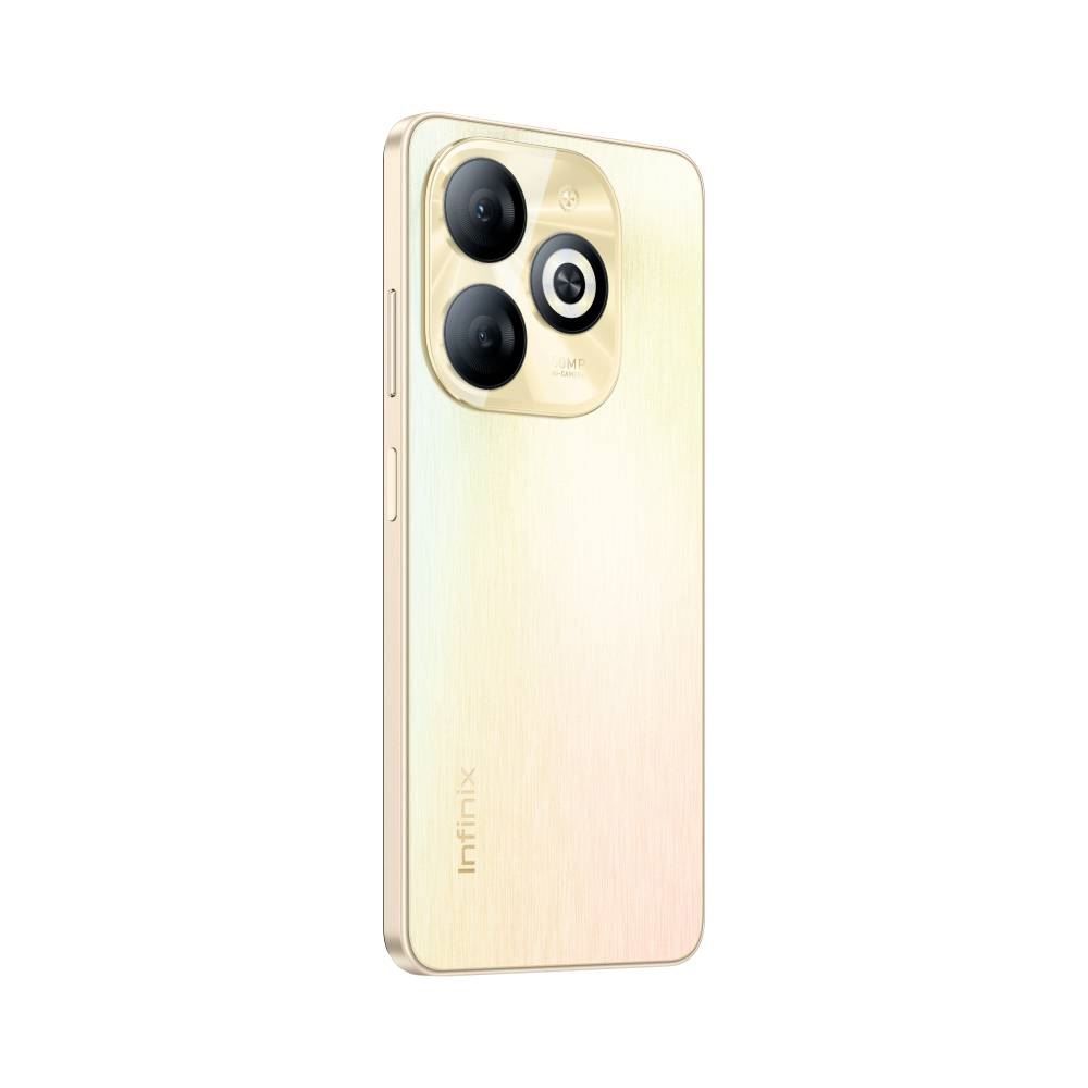 Celular Smartphone Infinix Smart 8 Pro 4G Octacore Helio G36 4Gb Ram 256Gb - Dourado