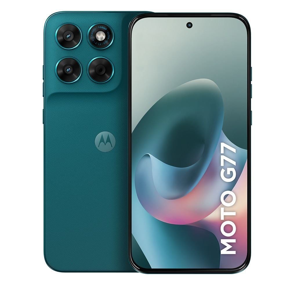 Celular Smartphone Motorola Moto G77 5G 256Gb 8Gb Ram - Verde Escuro