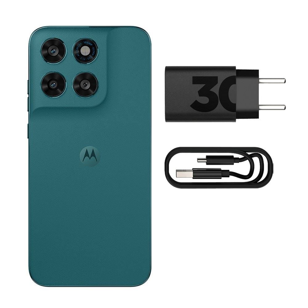 Celular Smartphone Motorola Moto G77 5G 256Gb 8Gb Ram - Verde Escuro
