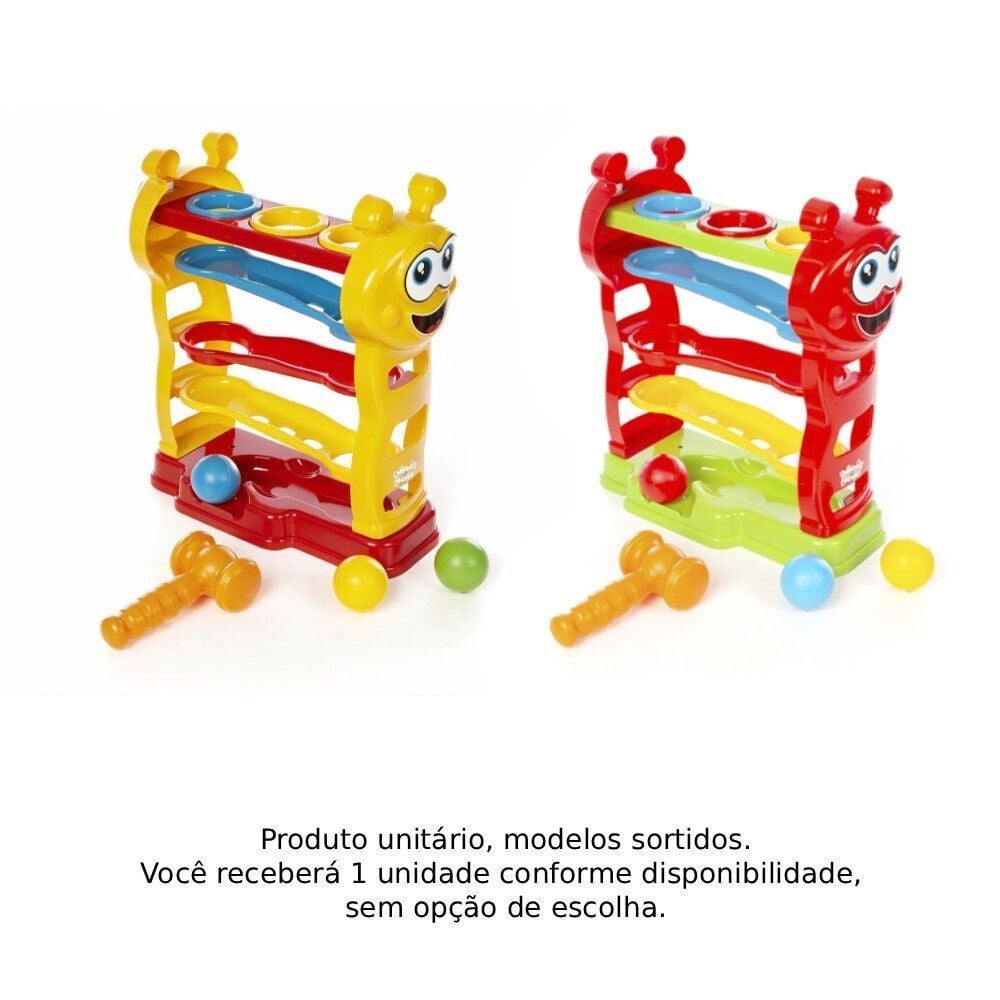 Centopeia Baby Péia com Rampa e Bolinhas Maral - Sortido