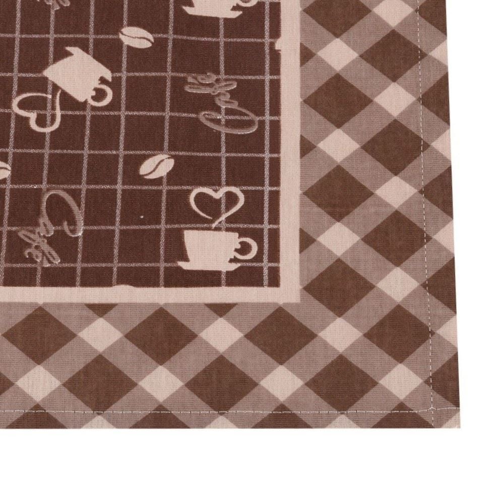 Centro de Mesa 75X75 cm Havan Casa - Café