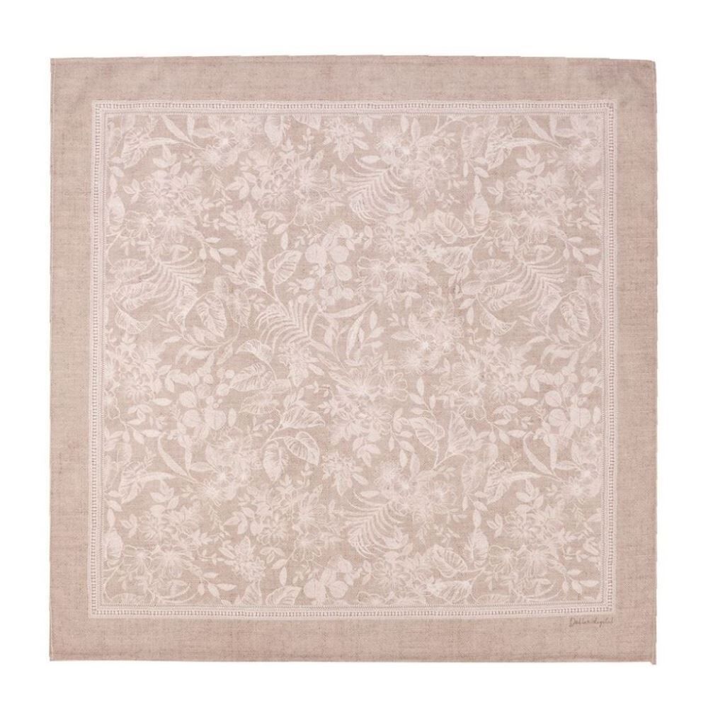 Centro de Mesa 78X78cm Clean Renova Dohler - Alana Bege