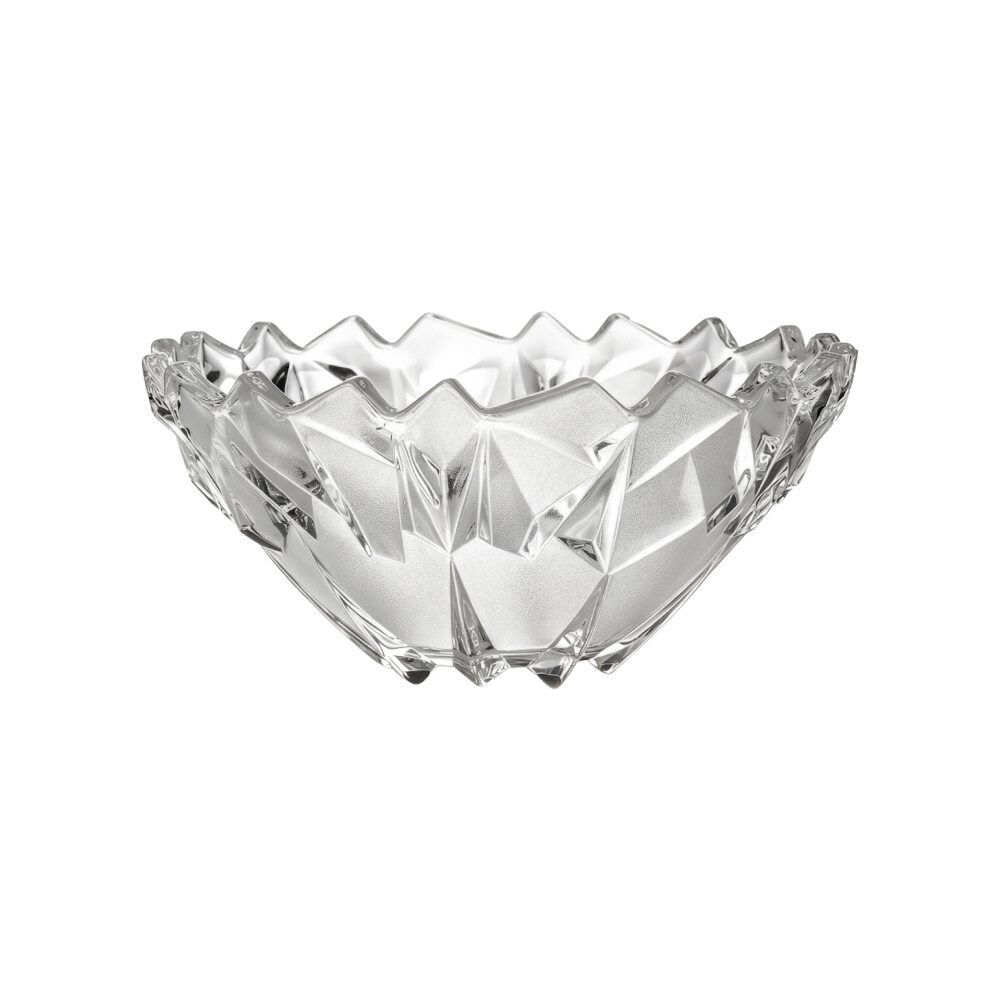 Centro de Mesa de Vidro Rocks 22Cm em Casa Tem Glass - Inga