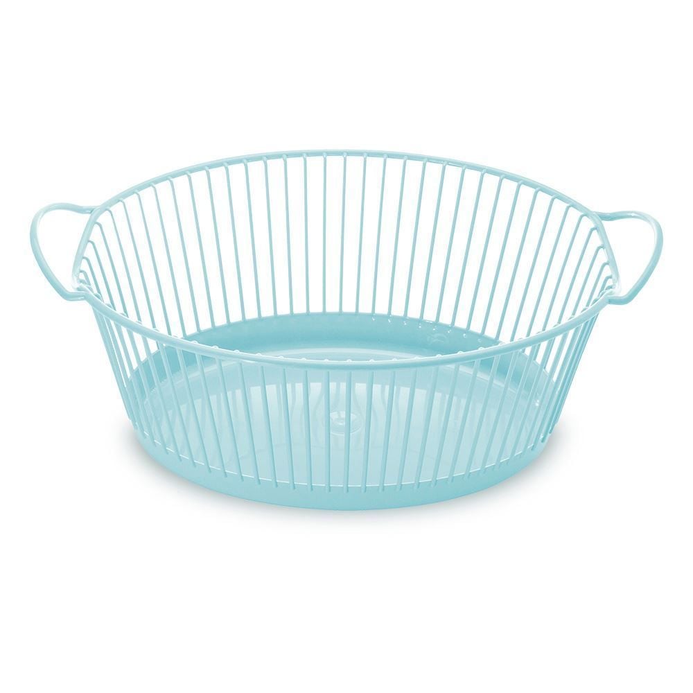 Cesta Oval Fofura 25 Litros Havan Baby - Nevoa
