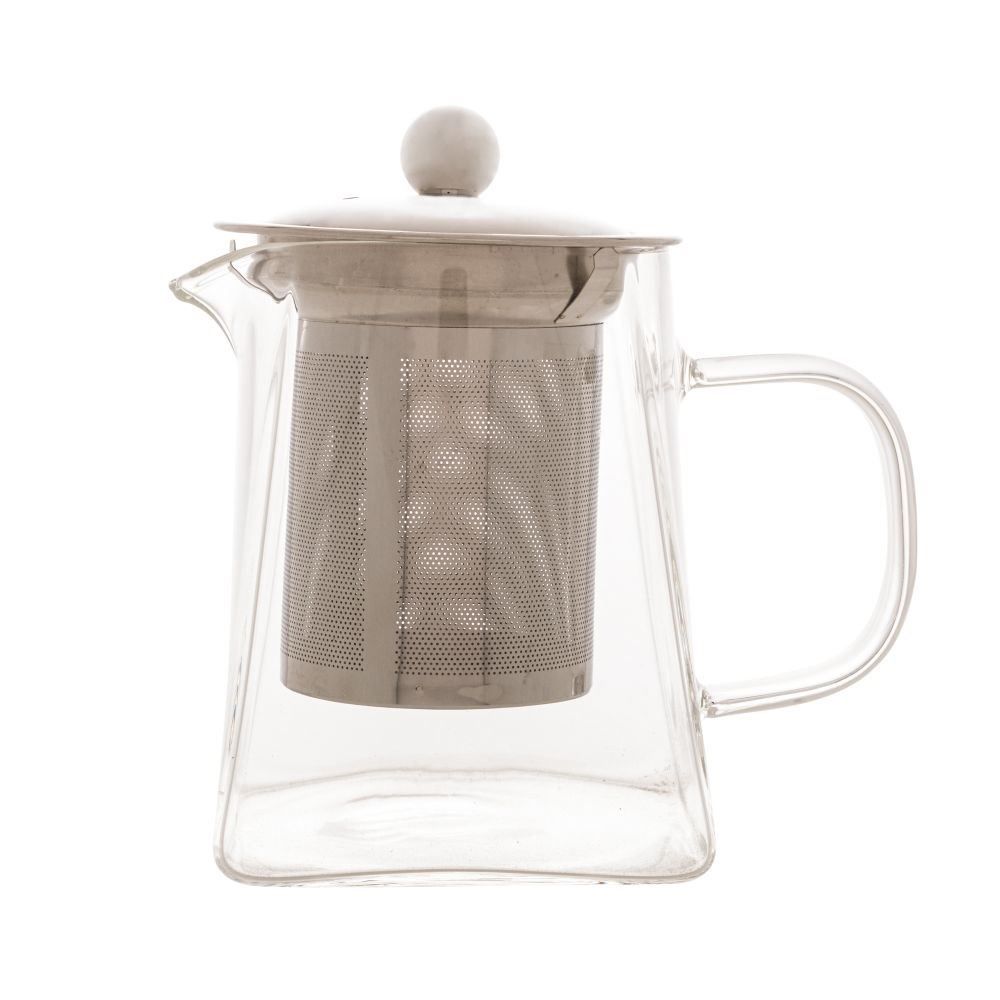 Chaleira Em Vidro Com Filtro Inox Lyor - 550ml