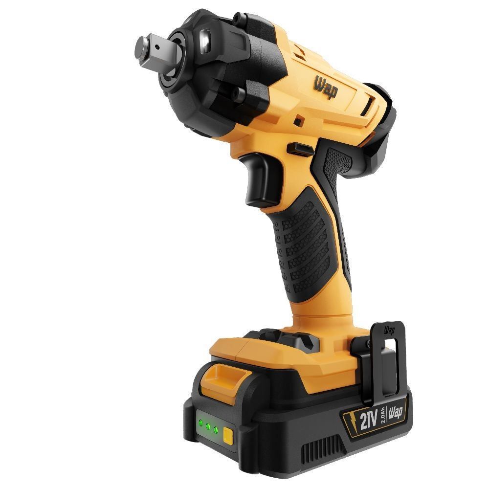 Chave de Impacto Wap K21 Ch02 Bateria Removível 350 Nm