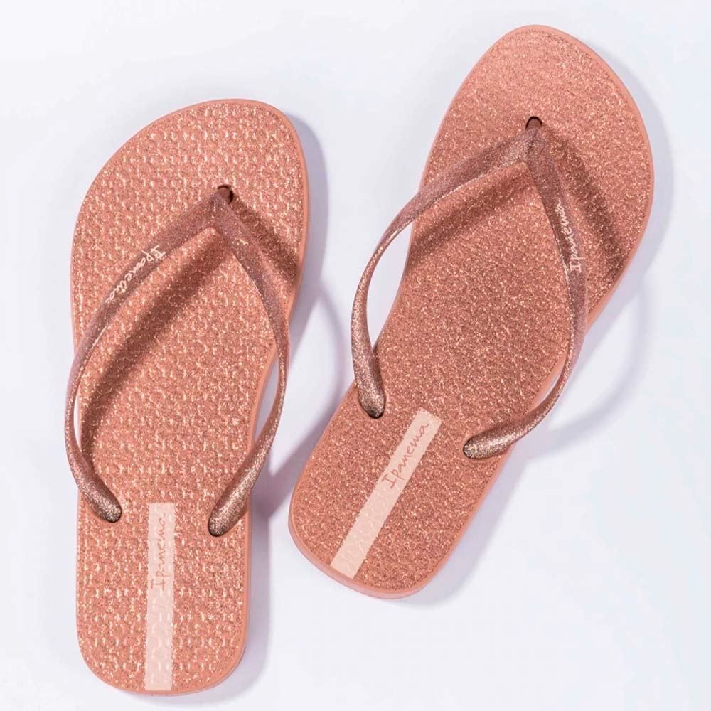 Chinelo Feminino Glitter Ipanema - ROSA/ROSA GLITER 39.40
