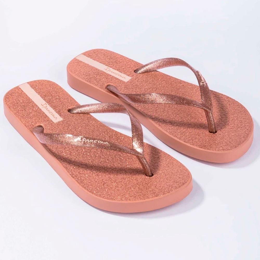 Chinelo Feminino Glitter Ipanema - ROSA/ROSA GLITER 39.40