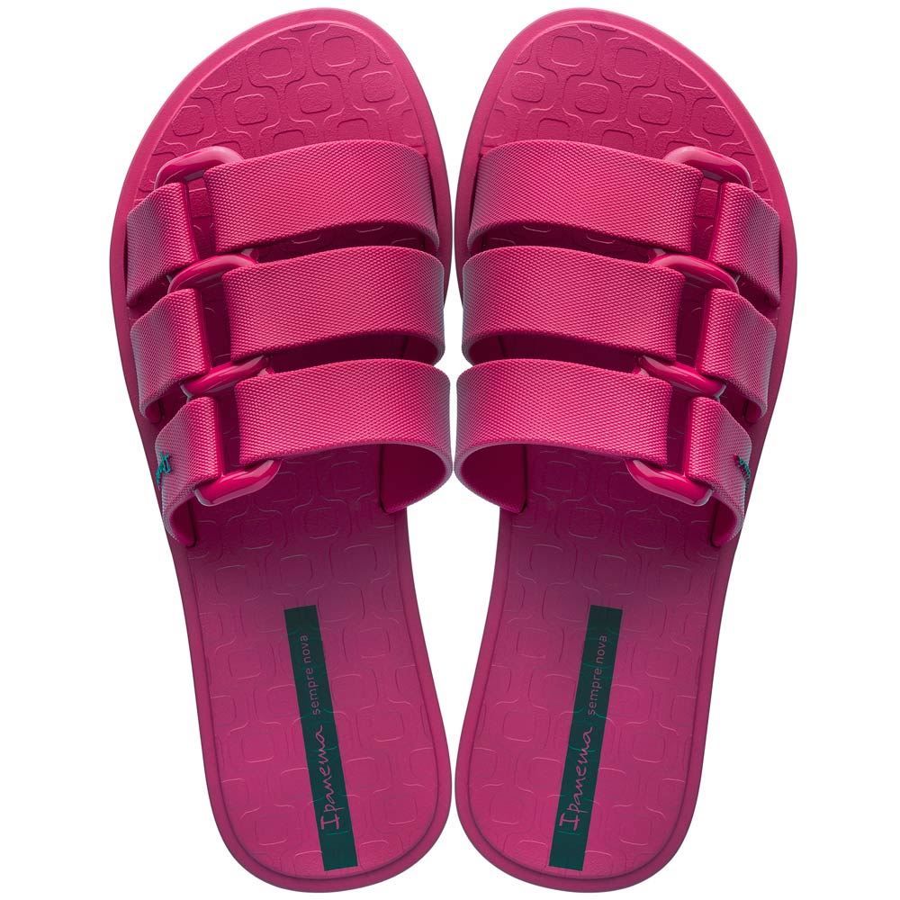 Chinelo Feminino Três Tiras Ipanema - Rosa 33-34
