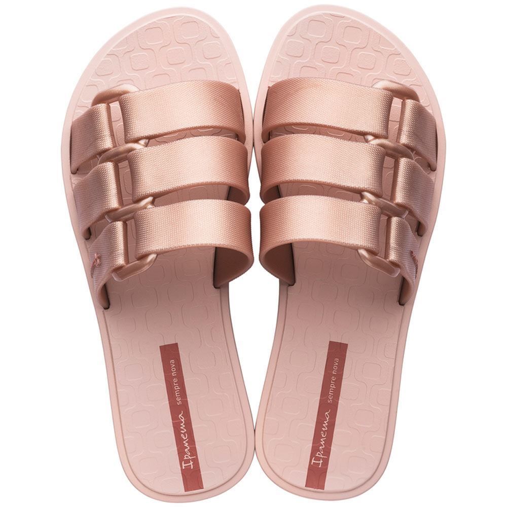 Chinelo Feminino Três Tiras Ipanema - ROSA/ROSE 38