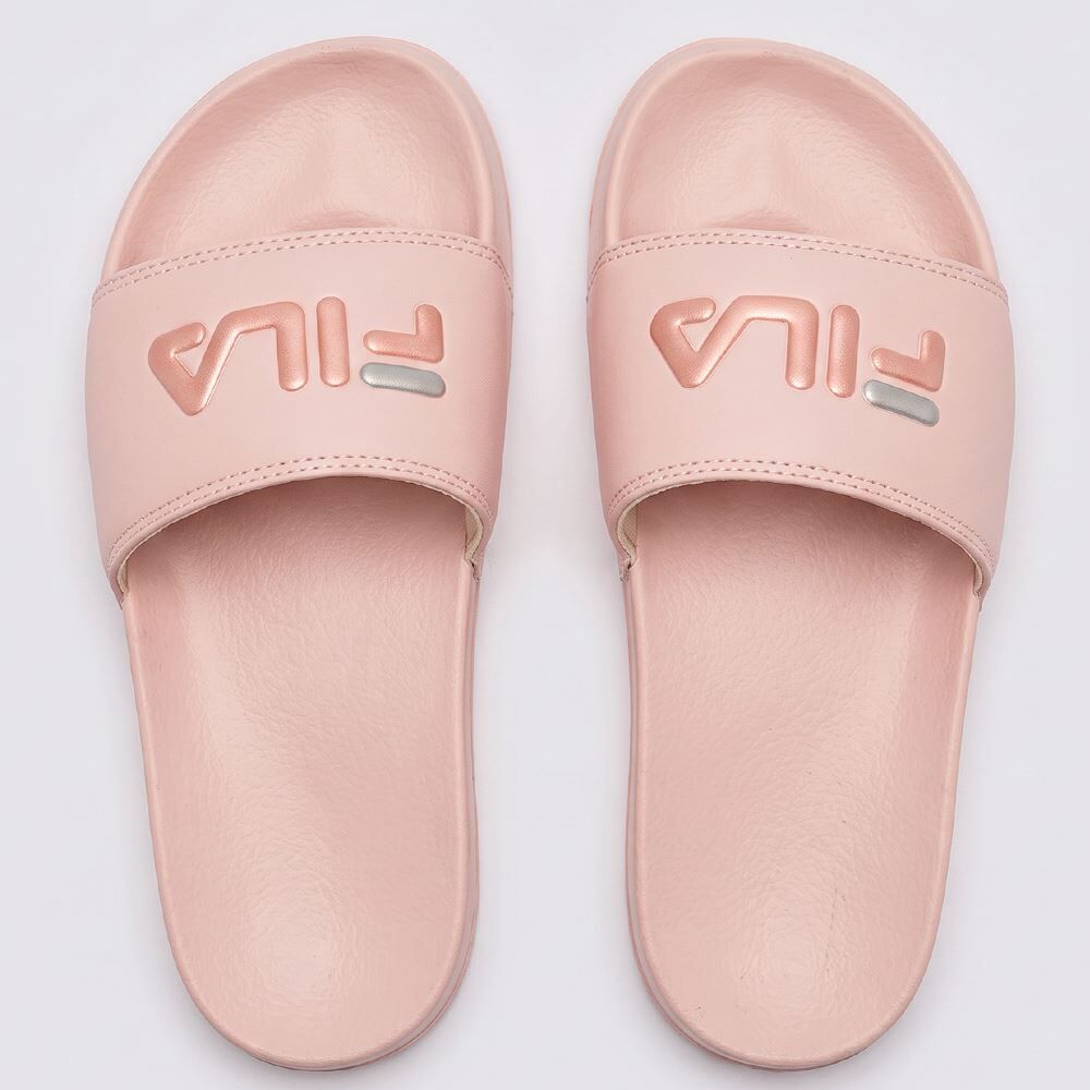 Chinelo Fila Feminino Drifter Basic - ROSA CLARO/PRATA 37