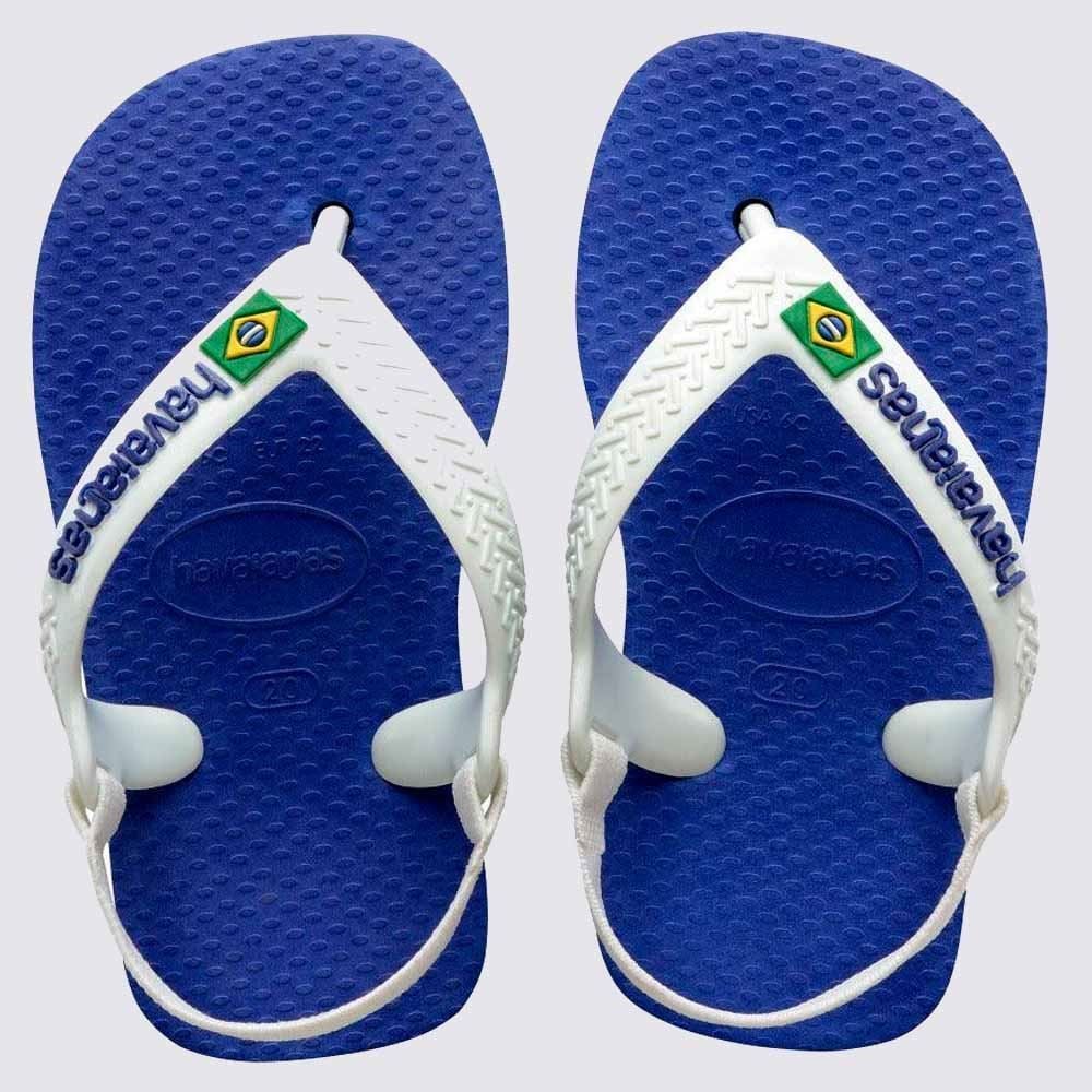 Chinelo Havaianas Bebê Brasil Logo