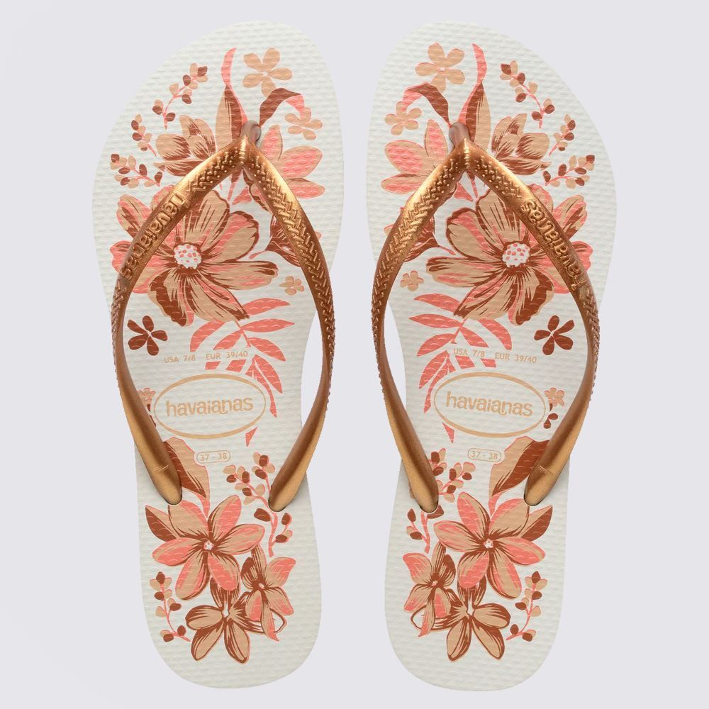 Chinelo Havaianas Feminino Slim Organic