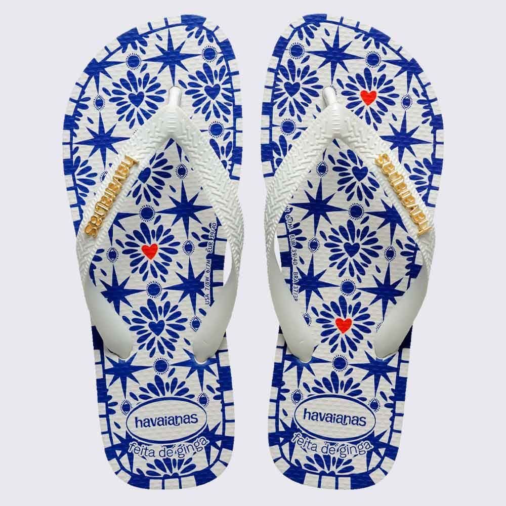 Chinelo Havaianas Top Feita de Ginga São Luís - AZUL 39/40