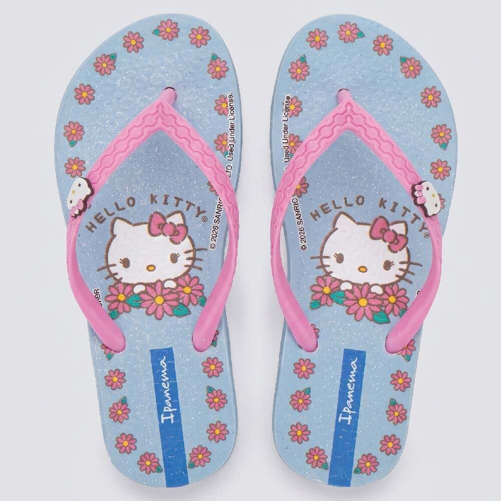 Chinelo Ipanema Infantil Hello Kitty Amore
