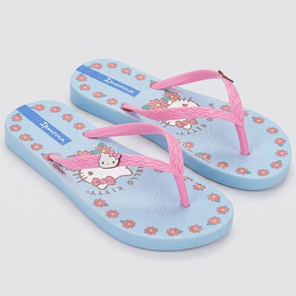 Chinelo Ipanema Infantil Hello Kitty Amore
