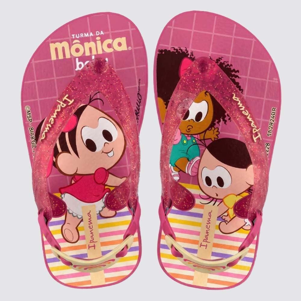 Chinelo Ipanema Infantil Turma Da Monica