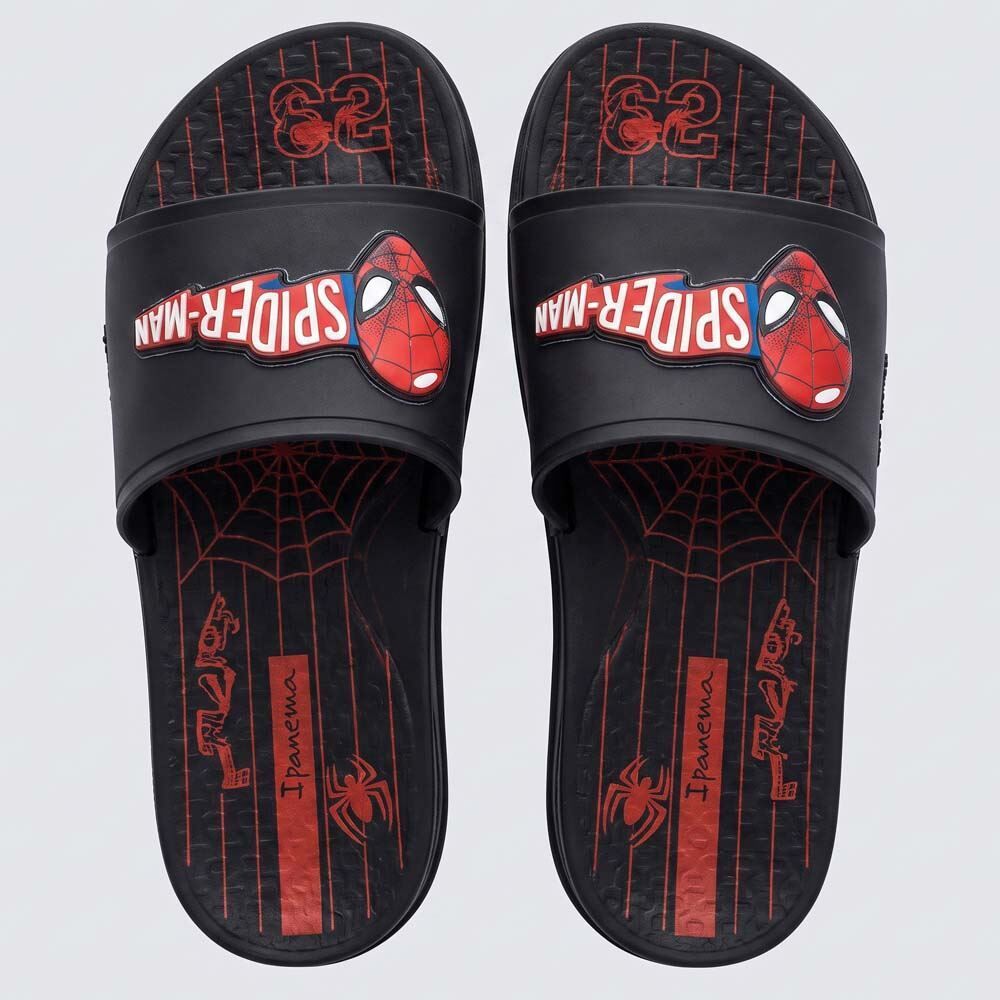 Chinelo Ipanema Masculino Marvel Spider Slide