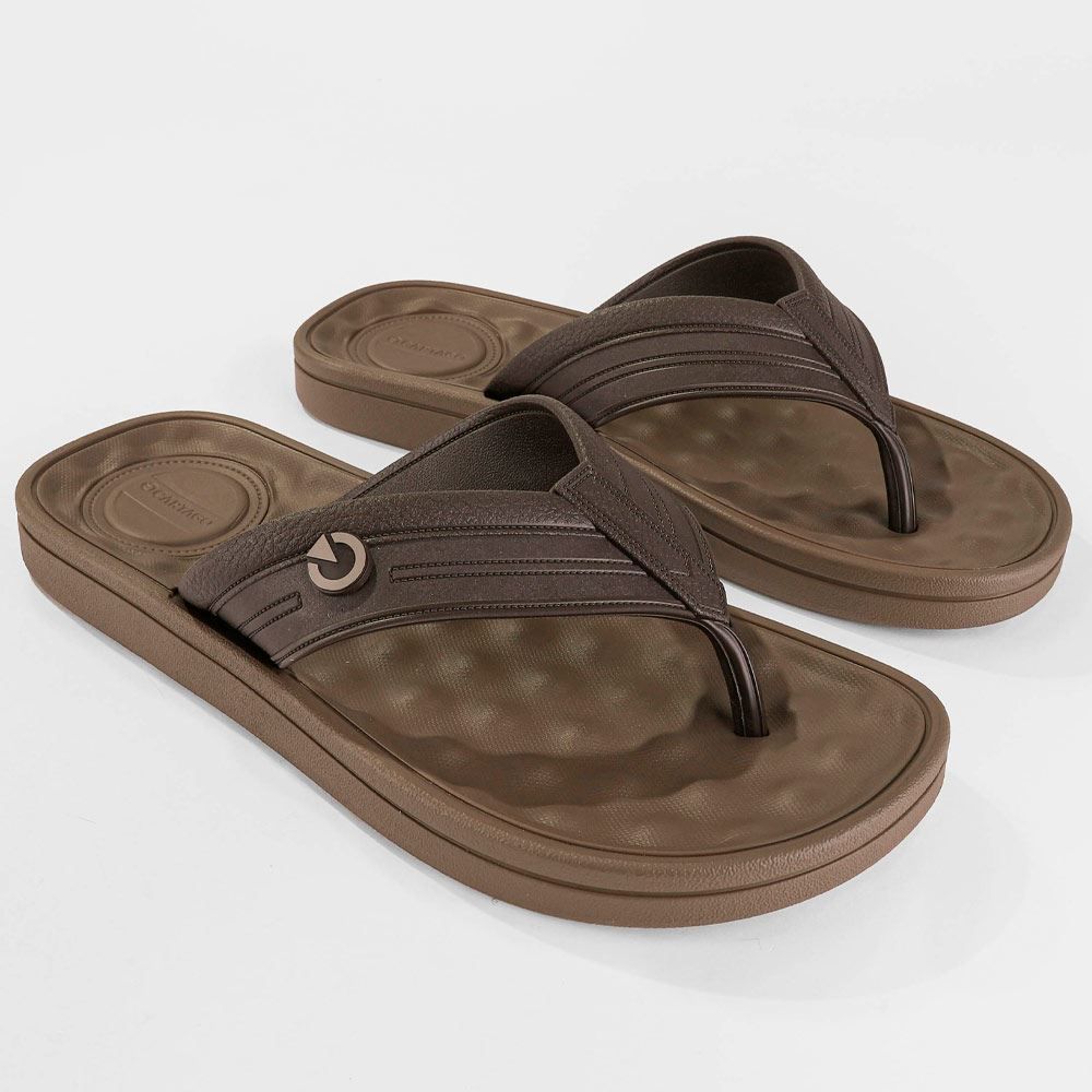 Chinelo Masculino Alabama Cartago - MARROM/MARROM 40