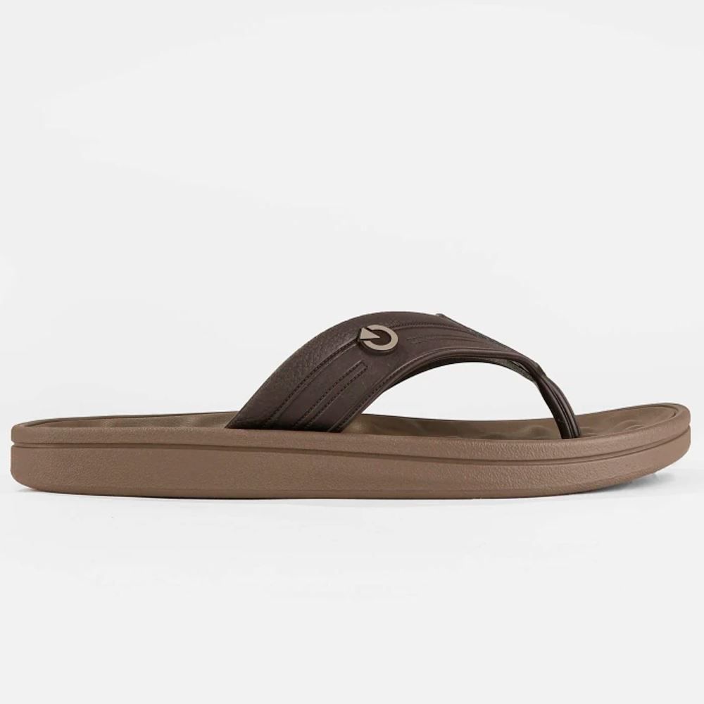 Chinelo Masculino Alabama Cartago - MARROM/MARROM 40