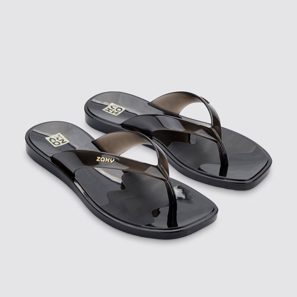 Chinelo Zaxy Feminino Jelly Dedo