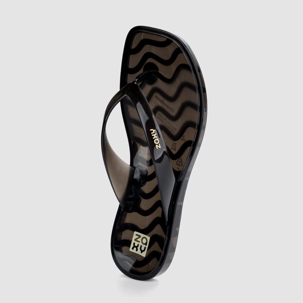 Chinelo Zaxy Feminino Jelly Dedo