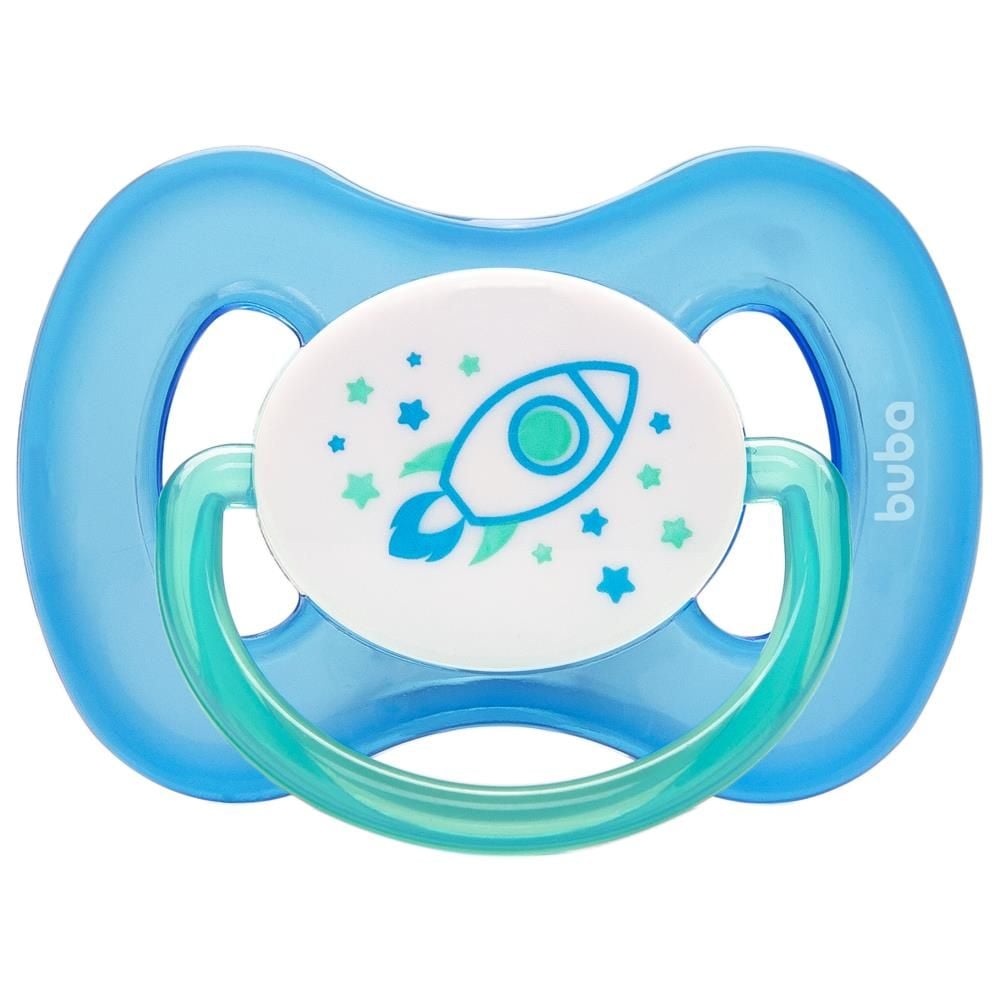 Chupeta Buba Comfort Tam.2 Noturna Buba +6M - FOGUETE