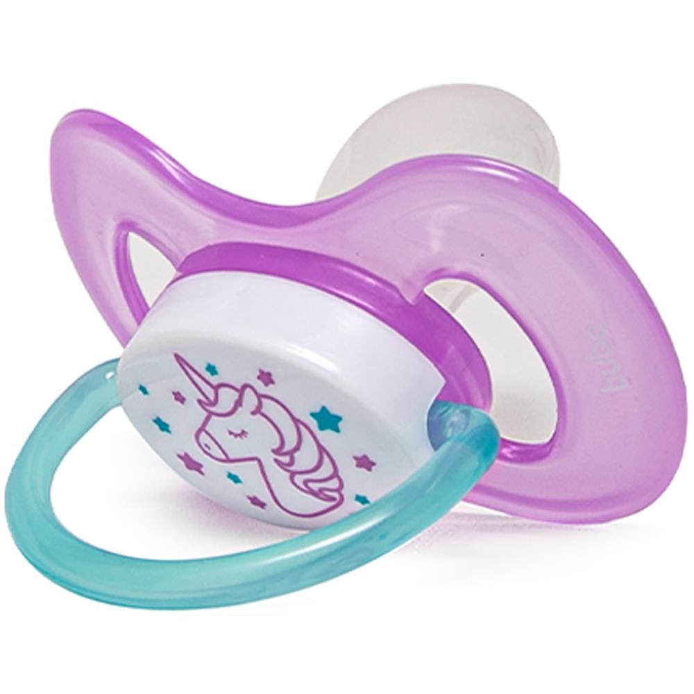 Chupeta Buba Comfort Tam.2 Noturna Buba +6M - UNICORNIO