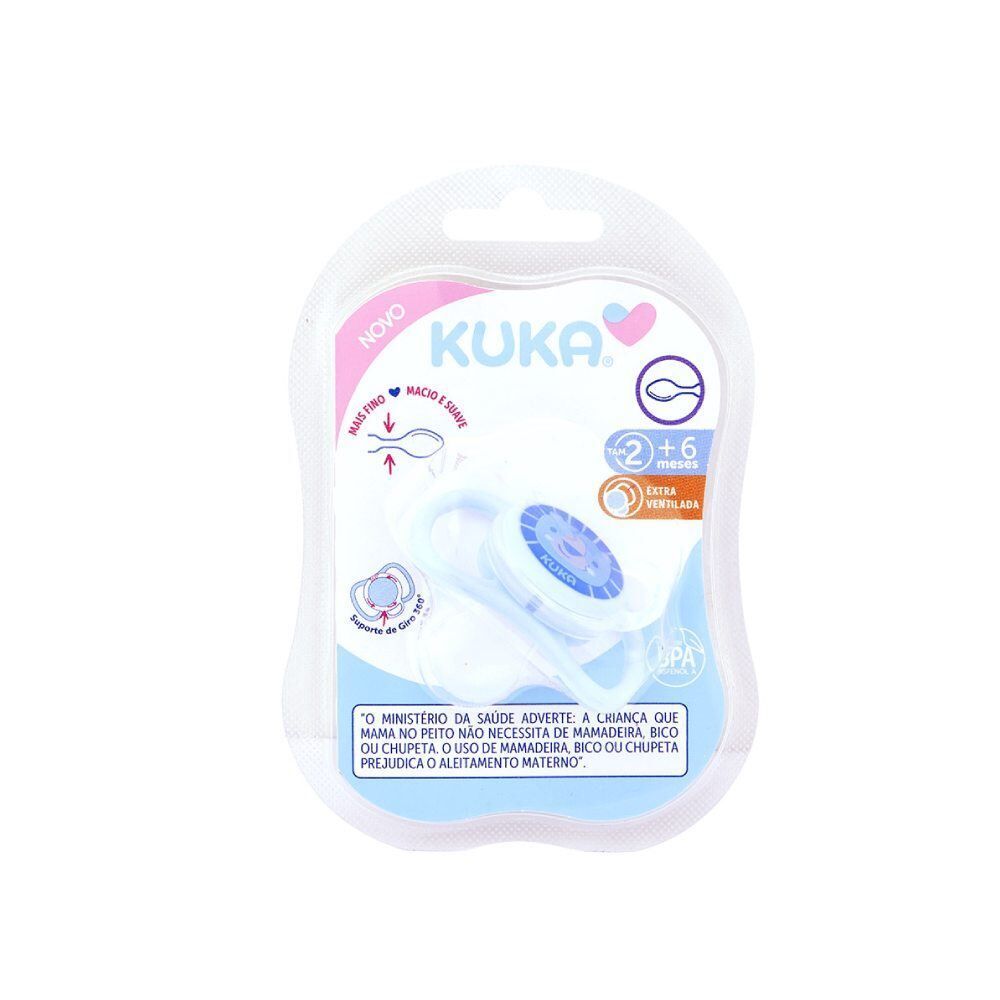 Chupeta Universal Fresh Número 2 Kuka - Azul