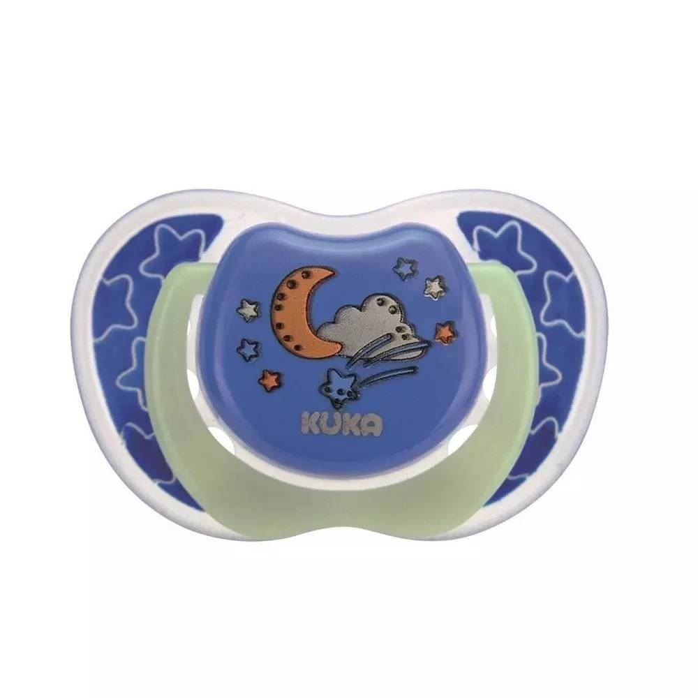 Chupeta Lumina Ortodôntica N2 Kuka - Azul