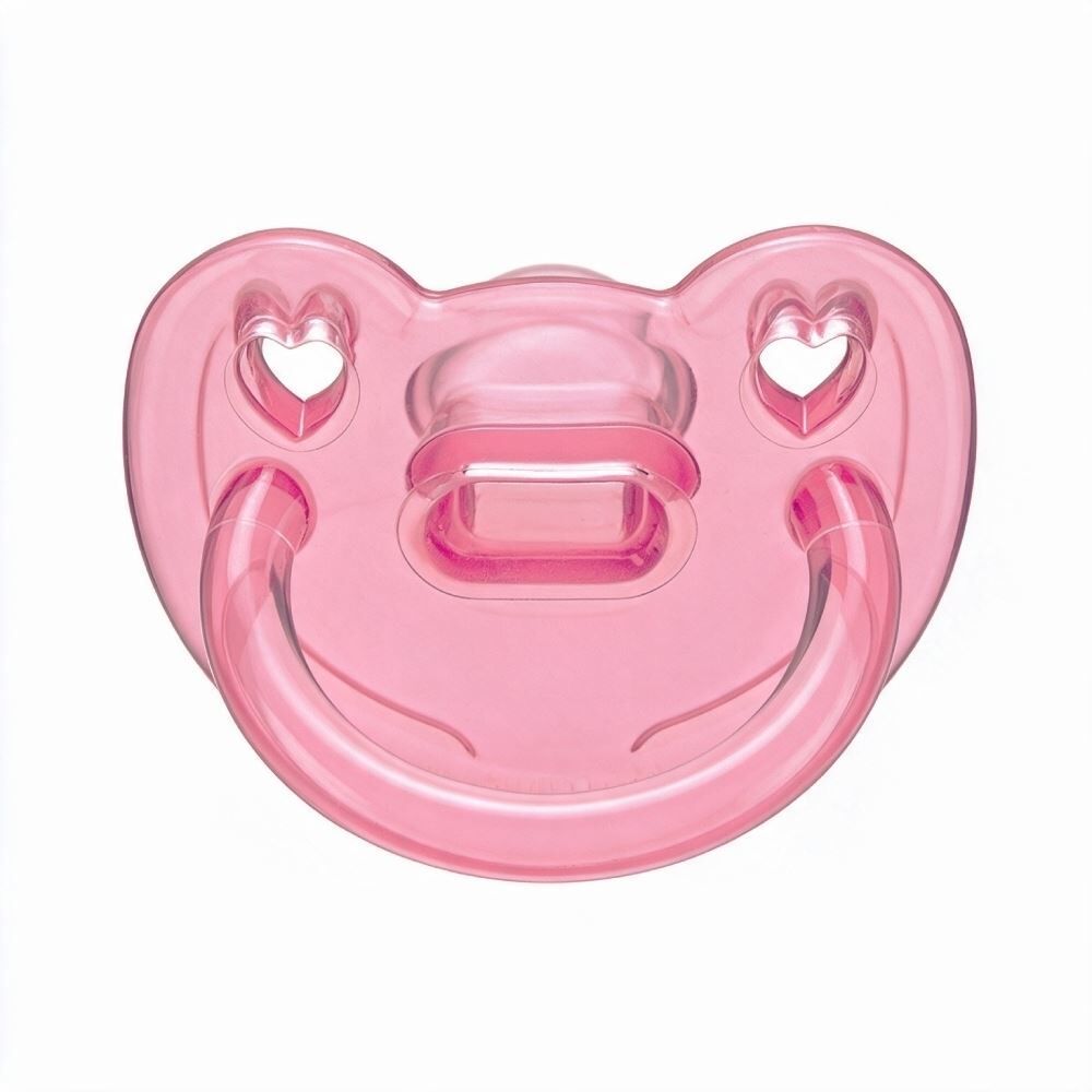 Chupeta Soft Silicone Nº 2 Ortodôntico Kuka - Rosa