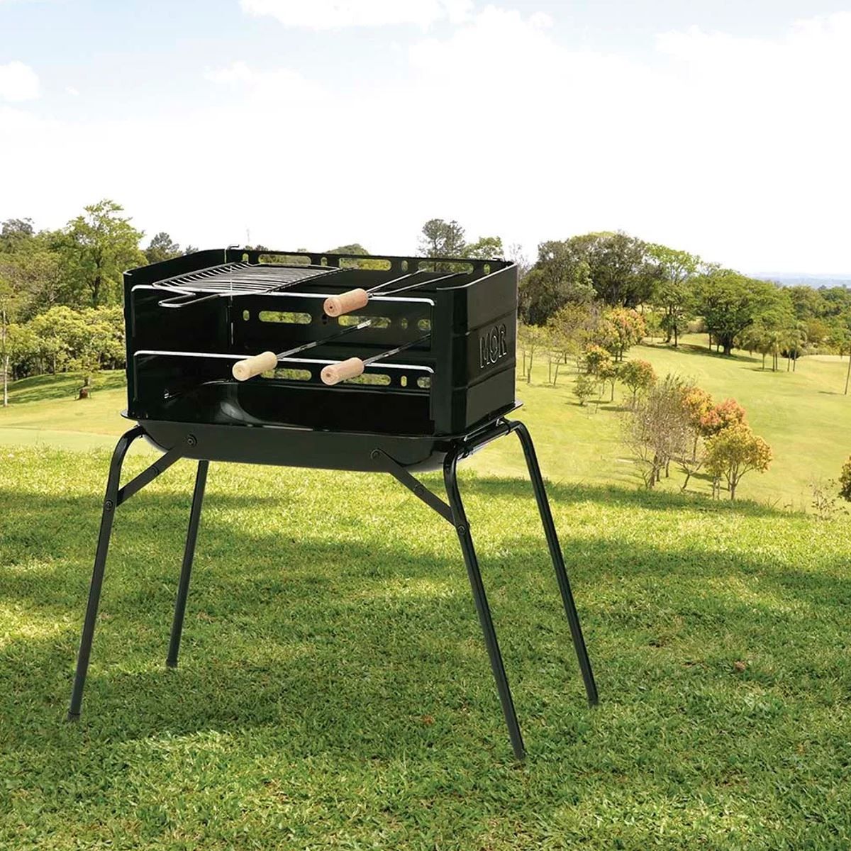 Churrasqueira Montana 3005 Mor - Preto