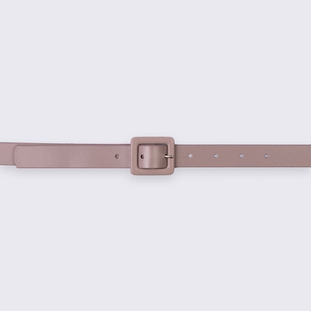 Cinto Feminino De Couro Sintético Fivela Encapada Boby Blues
