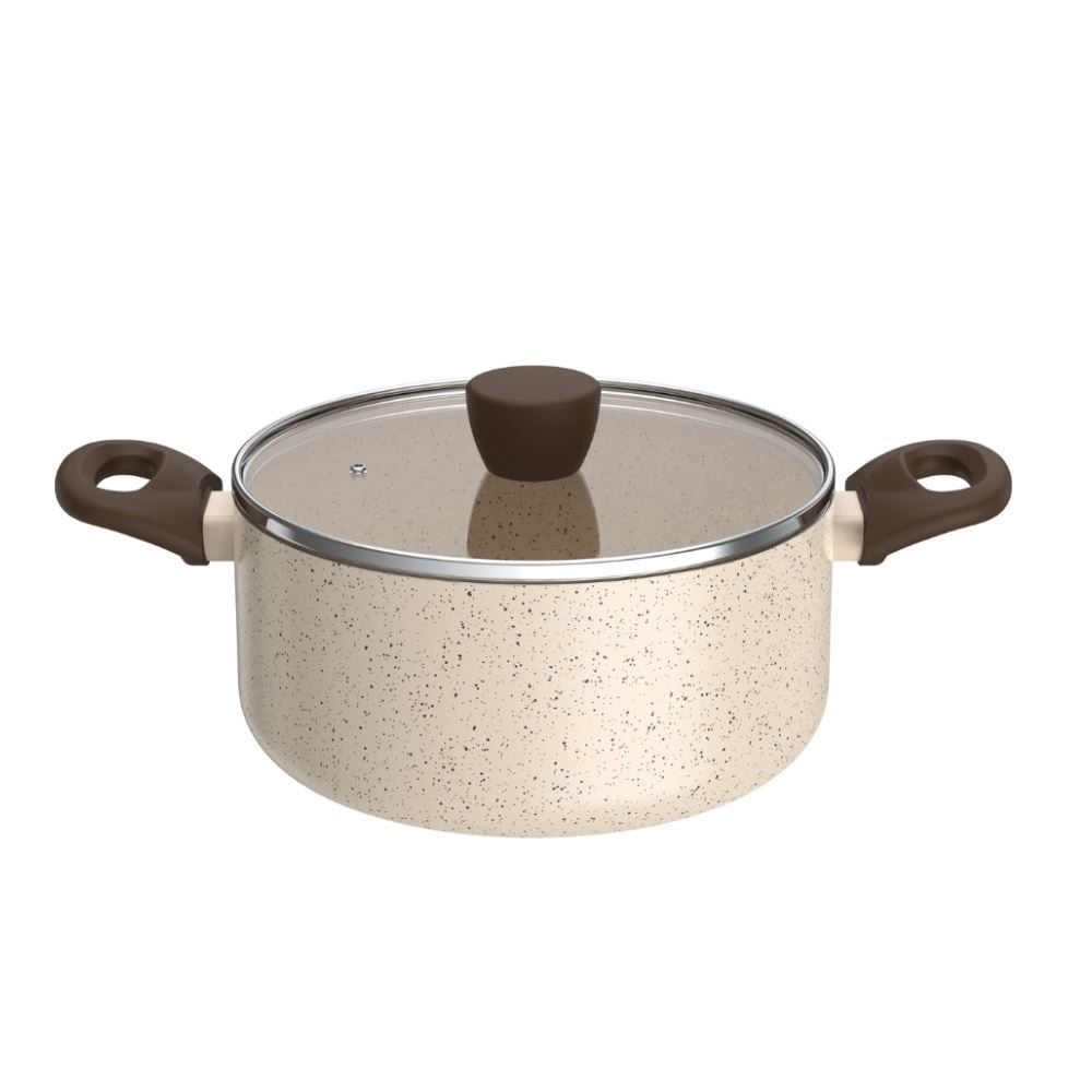 Jogo de Panelas de Indução Smart Plus Flat 5 Peças Brinox - Vanilla