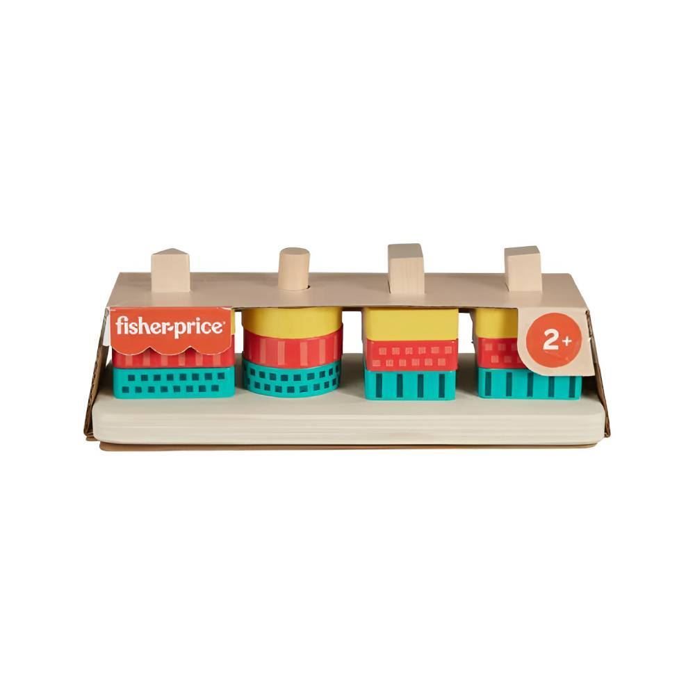 Classificador De Formas Para Bebês De Madeira Fischer Price Mattel - HXV05