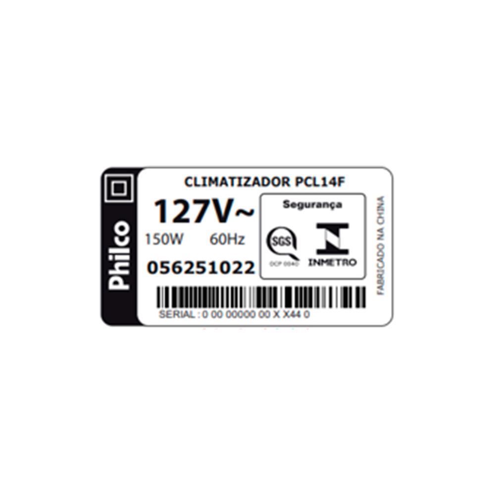 Climatizador de Ar Philco 3 em 1 Função Timer 14 Litros PCL14F