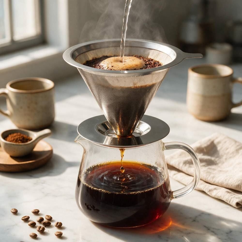 Coador de Café em Aço Inox Tramontina