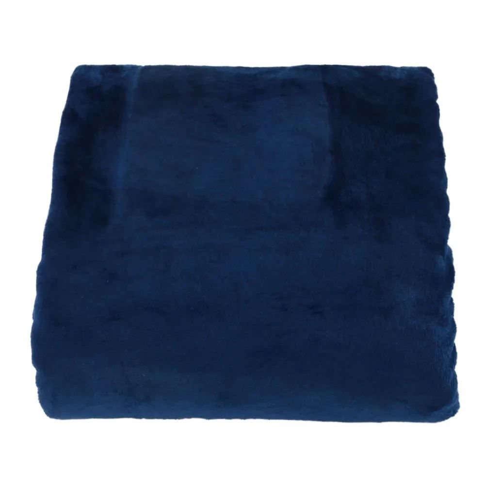 Cobertor Casal Liso 100% Poliéster Premier Havan Casa - Azul