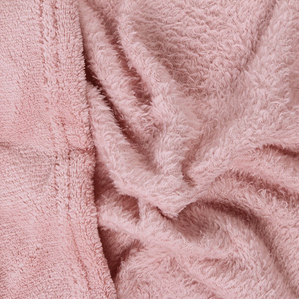 Cobertor Casal Microfibra Liso Paris Havan Casa - Rose Novo