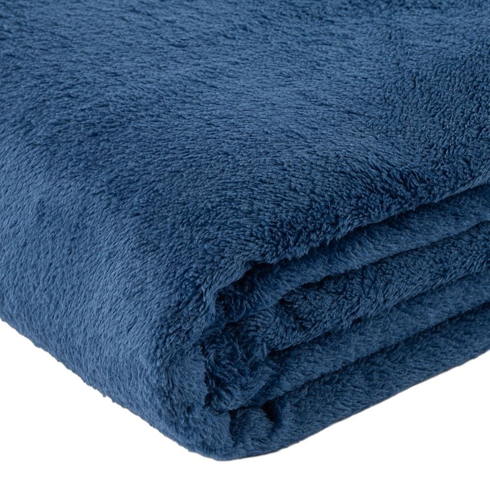 Cobertor Casal Paris Comfort 1,80X2,20M Havan Casa - Azul Náutico