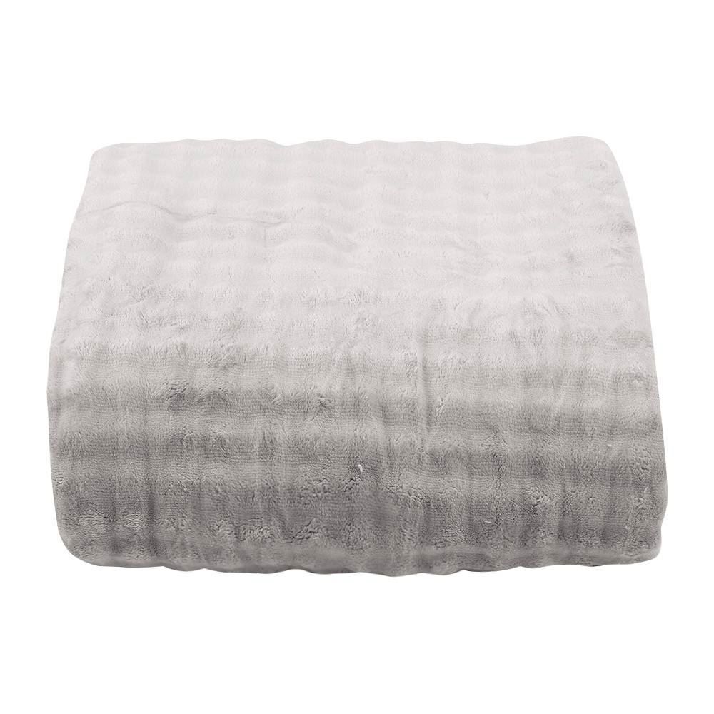 Cobertor Casal Requinte Sherpa Color Havan Casa - Ice