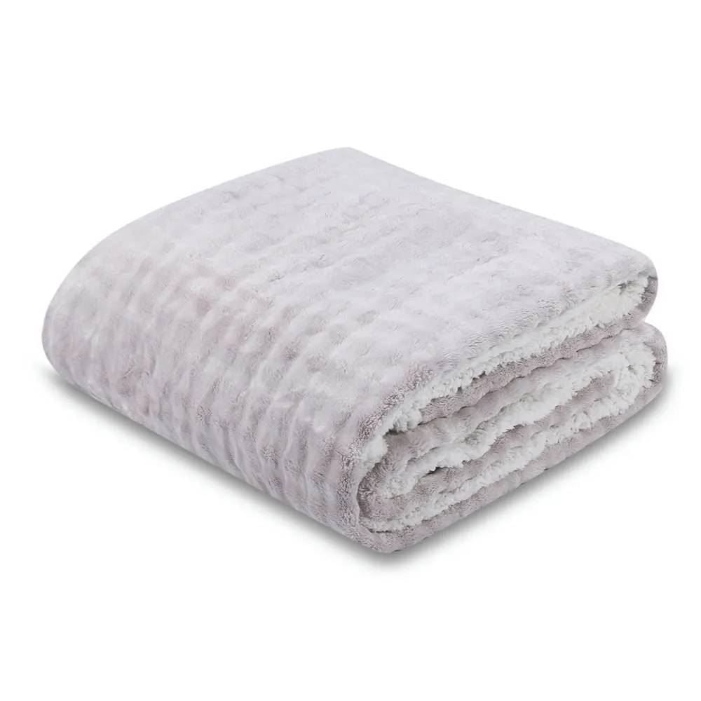 Cobertor Casal Requinte Sherpa Havan Casa - Ice