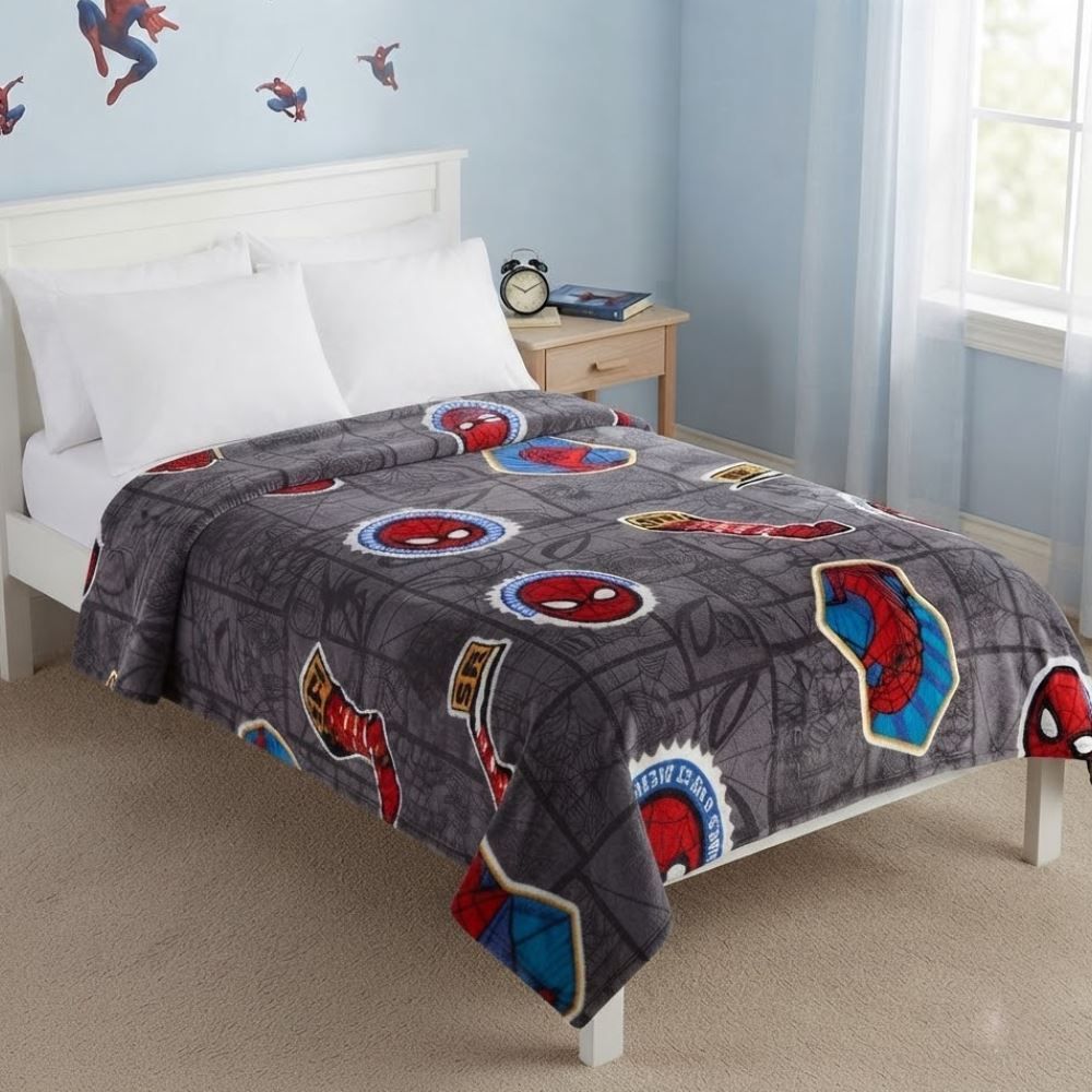 Cobertor Infantil Casal Licenciado Disney - Spiderman Mini